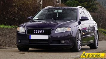 Anonse AUDI A4, 2005r., 2.000cm<sup>3</sup>, 140KM, diesel, hatchback, 272.000km, granatowy, metalik, abs, kontrola trakcji (asr), regulacja wysokosci fotela,