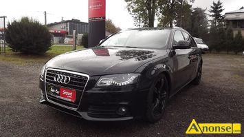 Anonse AUDI A4, 2009r., 2.967cm<sup>3</sup>, 284KM, diesel, 239.222km, czarny, metalik, abs, regulacja wysokosci fotela, dzielona tylna kanapa, kierownica wie