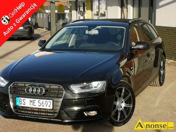Anonse AUDI A4, 2014r., 1.998cm<sup>3</sup>, 150KM, diesel, 158.000km, czarny, abs, kontrola trakcji (asr), kierownica wielofunkcyjna, immobiliser, centralny