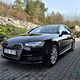 AUDI A4, 2016r., 1.968cm<sup>3</sup>, 190KM, diesel, 215.000km, czarny, metalik, abs, kontrola trakcji (asr), regulacja wysokosci fotela, dzielona tyln