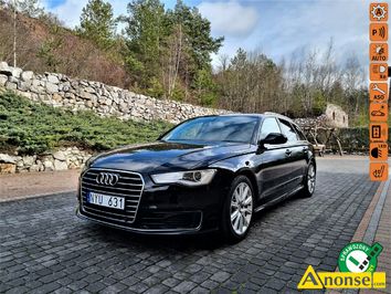 Anonse AUDI A6, 2015r., 1.968cm<sup>3</sup>, 190KM, diesel, 249.000km, czarny, metalik, abs, kontrola trakcji (asr), regulacja wysokosci fotela, dzielona tyln