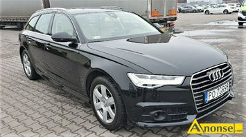 Anonse AUDI A6, 2018r., 1.968cm<sup>3</sup>, 190KM, diesel, sedan, 206.415km, czarny, 81, c.77.600z. KOMORNIKI 71
