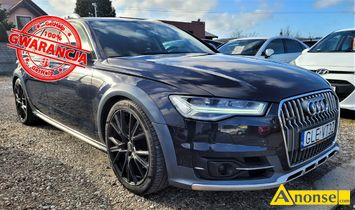 Anonse AUDI A6 ALLROAD, 2017r., 2.967cm<sup>3</sup>, 218KM, diesel, 177.500km, granatowy, metalik, abs, kontrola trakcji (asr), regulacja wysokosci fotela, dz