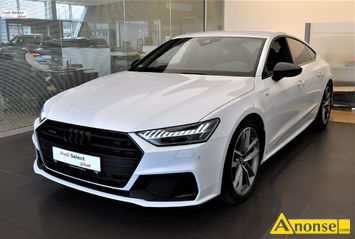 Anonse AUDI A7, 2020r., 2.995cm<sup>3</sup>, 340KM, benzyna, coupe, 78.450km, biay, metalik, abs, regulacja wysokosci fotela, kierownica wielofunkcyjna, auto