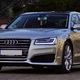 AUDI A8, 2017r., 3.000cm<sup>3</sup>, 310KM, benzyna, sedan, 90.000km, beowy, metalik, abs, kontrola trakcji (asr), regulacja wysokosci fotela, kierow