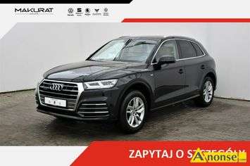 Anonse AUDI Q5, 2019r., 1.984cm<sup>3</sup>, 245KM, benzyna, hatchback, 123.378km, czarny, metalik, abs, kontrola trakcji (asr), regulacja wysokosci fotela, d