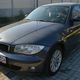 BMW 118, 2006r., 1.995cm<sup>3</sup>, 122KM, diesel, hatchback, 215.000km, fioletowy, metalik, abs, kontrola trakcji (asr), dzielona tylna kanapa, auto