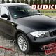 BMW 118, 2007r., 2.000cm<sup>3</sup>, 130KM, benzyna, hatchback, 217.000km, czarny, metalik, abs, kontrola trakcji (asr), regulacja wysokosci fotela, d