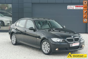 Anonse BMW 318, 2008r., 1.995cm<sup>3</sup>, 143KM, benzyna, sedan, 116.476km, czarny, metalik, abs, kontrola trakcji (asr), dzielona tylna kanapa, immobilise