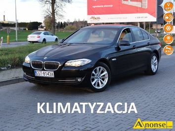 Anonse BMW 520, 2012r., 1.995cm<sup>3</sup>, 184KM, diesel, sedan, 143.016km, czarny, metalik, 97, c.59.900z do uzg.. BRZENO WIELKIE