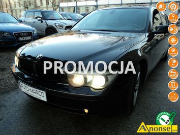 Anonse BMW 730, 2004r., 3.000cm<sup>3</sup>, 218KM, diesel, sedan, 258.000km, czarny, metalik, abs, kontrola trakcji (asr), regulacja wysokosci fotela, dzielo