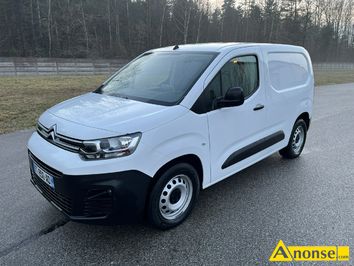 Anonse CITROEN BERLINGO, 2020r., 1.500cm<sup>3</sup>, 100KM, diesel, 41.100km, biay, furgon blaszak, abs, immobiliser, centralny zamek, elektryczne szyby, el
