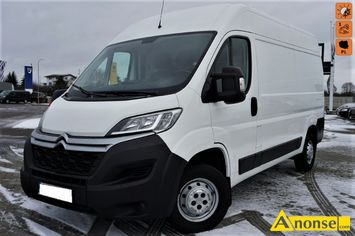 Anonse CITROEN JUMPER, 2018r., 1.997cm<sup>3</sup>, 130KM, diesel, 260.900km, biay, furgon blaszak, abs, kontrola trakcji (asr), immobiliser, centralny zamek