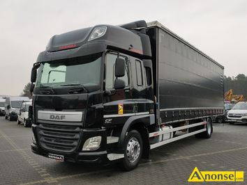 Anonse DAF CF 290 E6 Firana Tył Drzwi Dach Zsuwany Długi, 2018r., 6.700cm<sup>3</sup>, 290KM, diesel, 534.500km, skrzynia z plandek, abs, immobiliser, cent