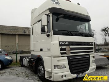 Anonse DAF XF 105, 2012r., 12.902cm<sup>3</sup>, 462KM, diesel, 943.238km, cignik siodowy, 88, c.47.700z. KOMORNIKI 71