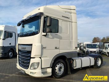 Anonse DAF XF 106.460 Euro 6 LowDeck Mega, 2015r., 12.900cm<sup>3</sup>, 460KM, diesel, 853.000km, cignik siodowy, abs, immobiliser, centralny zamek, elektr