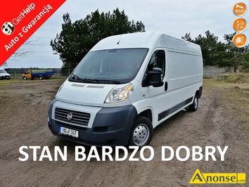 Anonse FIAT DUCATO, 2013r., 2.300cm<sup>3</sup>, 130KM, diesel, 457.000km, biay, furgon blaszak, abs, kontrola trakcji (asr), regulacja wysokosci fotela, wel
