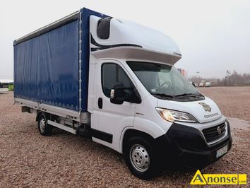 Anonse FIAT DUCATO, 2018r., 2.287cm<sup>3</sup>, 177KM, diesel, 320.426km, biay, skrzynia z plandeka, abs, centralny zamek, wspomaganie kierownicy, 134, c.64