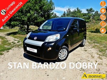 Anonse FIAT FIORINO, 2012r., 1.300cm<sup>3</sup>, 75KM, diesel, 180.000km, czarny, furgon blaszak, abs, kontrola trakcji (asr), regulacja wysokosci fotela, we