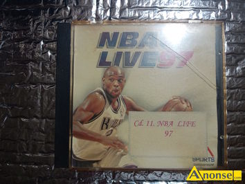 Anonse GRA, NBA Live 97. Gra Pc CD-ROM. EA Sports. Unikat, EAX05501037D. Oryginalna unikatowa gra.Gra w pełni sprawna, posiada minimalne, ryski, kt
