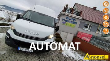 Anonse IVECO Daily 35S18, 2019r., 2.998cm<sup>3</sup>, 180KM, diesel, 430.000km, biay, furgon blaszak, abs, centralny zamek, elektryczne szyby, elektryczne l