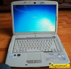 Anonse LAPTOP, ACER, Laptop Acer Aspire 5720ZG Gotowy do pracy Świeżo wgrane system Windows 7 oraz sterowniki i niezbędne programy Matryca 15,4 cal