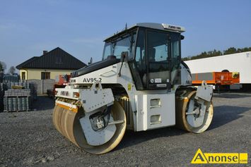 Anonse MASZYNY DROGOWE, AV 95-2 TANDEM STAL-STAL TANDEMOWY, 75, c.99.900z. WIDEKI