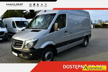 Anonse MERCEDES SPRINTER, 2014r., 2.143cm<sup>3</sup>, 163KM, diesel, 242.224km, srebrny, furgon blaszak, abs, kontrola trakcji (asr), regulacja wysokosci fot