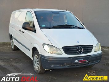 Anonse MERCEDES VITO, 2005r., 2.200cm<sup>3</sup>, 88KM, diesel, 223.978km, biay, furgon blaszak, 117, c.14.800z do uzg.. PIA , biuro@sprzedaj