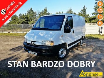 Anonse PEUGEOT BOXER, 2005r., 2.000cm<sup>3</sup>, 84KM, diesel, 312.000km, biay, furgon blaszak, abs, kontrola trakcji (asr), regulacja wysokosci fotela, we