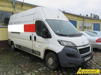 Anonse PEUGEOT BOXER, 2015r., 2.200cm<sup>3</sup>, 110KM, diesel, 10.000km, biay, furgon blaszak, immobiliser, centralny zamek, komputer pokladowy, wspomagan