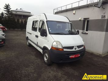 Anonse RENAULT MASTER, 2009r., 2.464cm<sup>3</sup>, 101KM, diesel, 247.306km, biay, furgon blaszak, elektryczne szyby, elektryczne lusterka, komputer poklado