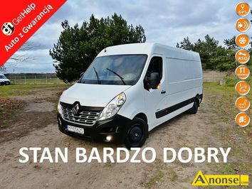 Anonse RENAULT MASTER, 2017r., 2.300cm<sup>3</sup>, 145KM, diesel, 431.000km, biay, furgon blaszak, abs, kontrola trakcji (asr), regulacja wysokosci fotela,