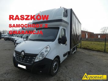 Anonse RENAULT MASTER, 2017r., 2.300cm<sup>3</sup>, 170KM, diesel, 350km, biay, skrzynia z plandeka, immobiliser, kabina sypialna, winda samozaladowcza, 144,