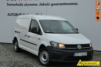 Anonse VW CADDY, 2018r., 2.000cm<sup>3</sup>, 150KM, diesel, 172.008km, biay, furgon blaszak, abs, kontrola trakcji (asr), autoalarm, immobiliser, centralny