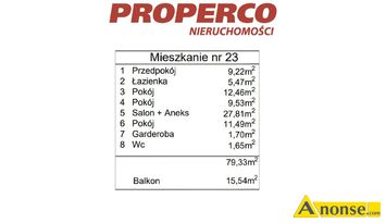 Anonse BARANWEK, M-5, 79m<sup>2</sup>, p. 1/4, apartamentowiec, jednopoziomowe, 1 balkon, winda, gaz, prd, kanalizacja, deweloperski, 4-pokojowe mieszkanie