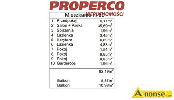 Anonse BARANWEK, M-5, 92m<sup>2</sup>, p. 2/4, apartamentowiec, jednopoziomowe, 2 balkony, winda, gaz, prd, kanalizacja, deweloperski, 4-pokojowe mieszkanie