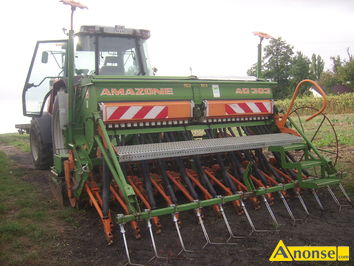 Anonse AGREGAT, Agregat uprawowo-siewny Amazone AD303 2003r. 3m. nadbudowany, stan bdb, c.49.000z. BYCHAWA
