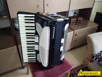 Anonse AKORDEON, HOHNER, 120 basw, niemiecki, 3 chry, z futeraem, stroi, hohner werdi 3 + futera, stan bardzo dobry, c.1.750z do uzg.. MAJDAN