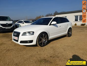 Anonse AUDI A3, 2010r., 1.800cm<sup>3</sup>, 160KM, benzyna, hatchback, 211.000km, biay, metalik, abs, kontrola trakcji (asr), dzielona tylna kanapa, kierown