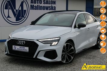 Anonse AUDI A3, 2021r., 1.968cm<sup>3</sup>, 150KM, diesel, sedan, 43.000km, biay, abs, regulacja wysokosci fotela, dzielona tylna kanapa, kierownica wielofu