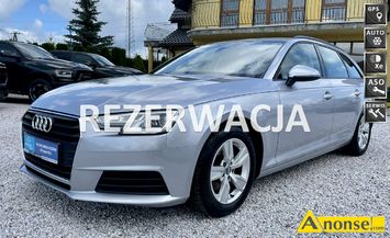 Anonse AUDI A4, 2016r., 1.968cm<sup>3</sup>, 150KM, diesel, 180.000km, pera, abs, kontrola trakcji (asr), regulacja wysokosci fotela, dzielona tylna kanapa,