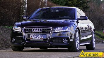 Anonse AUDI A5, 2011r., 1.984cm<sup>3</sup>, 211KM, benzyna, coupe, 178.000km, czarny, metalik, abs, kontrola trakcji (asr), regulacja wysokosci fotela, dziel