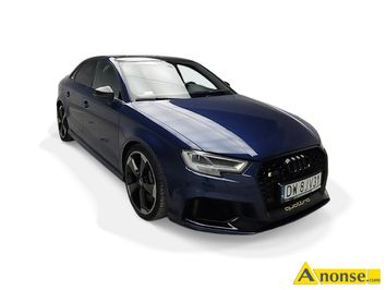 Anonse AUDI RS3, 2020r., 2.480cm<sup>3</sup>, 400KM, benzyna, sedan, 130.022km, niebieski, 165, c.149.850z. KOMORNIKI 71