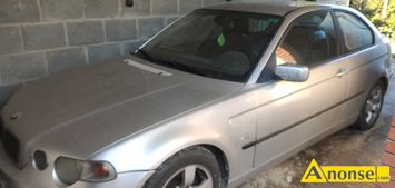 Anonse BMW 320, 2002r., 2.000cm<sup>3</sup>, 150KM, diesel, hatchback, 277.000km, srebrny, liczba drzwi: 3 drzwi (3D): 3 drzwi (3D), c.3.600z do uzg.. LUBLIN