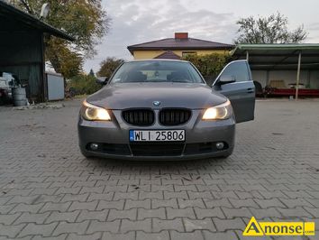 Anonse BMW E 60, 2004r., 3.000cm<sup>3</sup>, 218KM, diesel, 281.000km, Titan grau II, metalik, szyberdach, ELEKTRYCZNY, Witam. Mam do zaoferowania Pastwu l