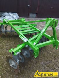 Anonse BRONA, talerzowa firmy Bomet 1,8 m z 2020 roku. Wszystkie cite talerze, belka wjazdowa., stan idealny, c.5.400z. CZARNA KOLONIA 661-195-