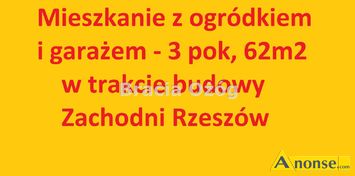 Anonse OSIEDLE FRANCISZKA KOTULI, M-4, 63m<sup>2</sup>/1, budynek wielorodzinny, gaz, prd, kanalizacja, na sprzeda mieszkanie 3 -pokojowe o powierzchni 63 z