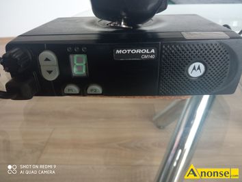 Anonse CB RADIO, MOTOROLA, witam sprzedam CB radio MOTOROLA CM 140, stan bardzo dobry, c.200z. LUBLIN