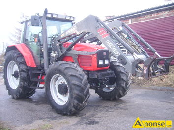 Anonse CIGNIK, MF- 6290 2002. 4x4, 6cyl. 145KM, 7268mtg, 4 biegi i 4 pbiegi, rewers hydrauliczny, z adowaczem czoowym 3 sekcyjnym samopoziomuj